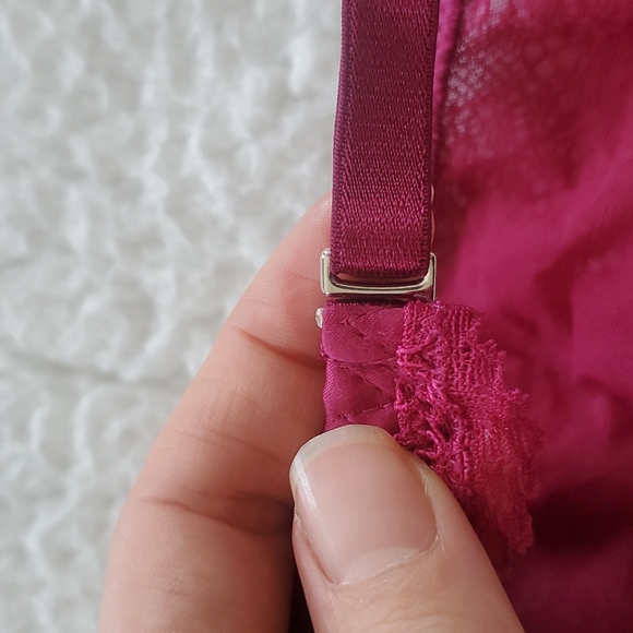 Victoria's Secret Purple/Fushia Garter Belt Bundle - Picture 5 of 17